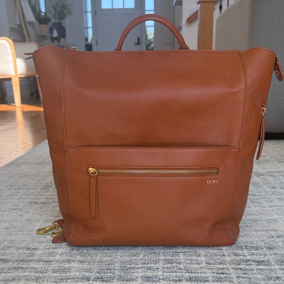 Fawn- Square Diaper Bag